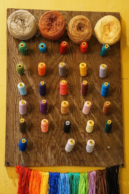 różne zestawy do haftu